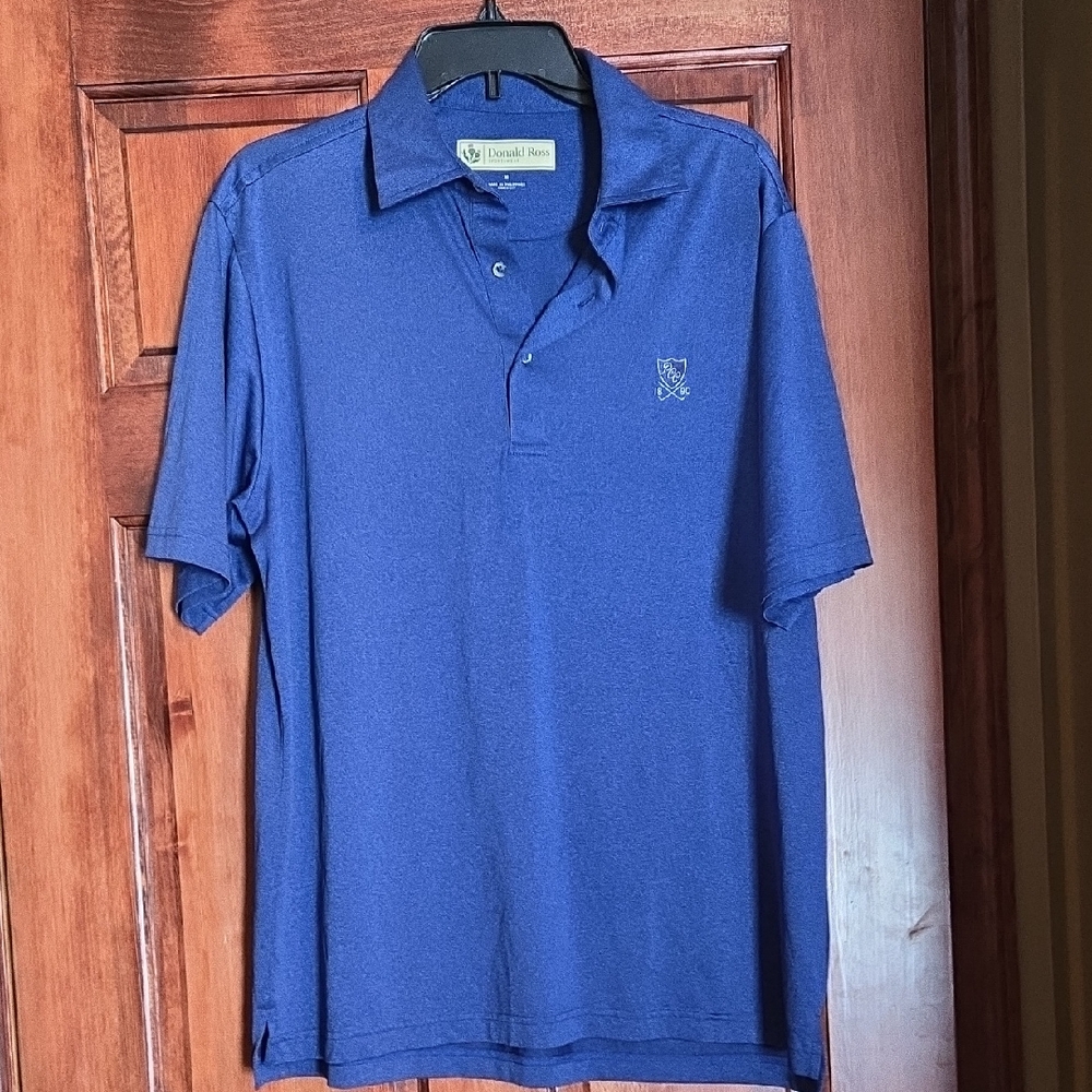Donald Ross Men's Classic Navy Polo Shirt